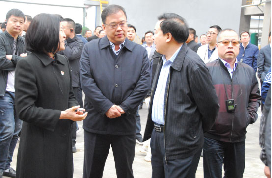 河南省生态情形厅携全省各市、县生态情形局局-企业动态-安阳中联水泥有限公司
